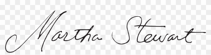Martha Stewart Signature Clipart