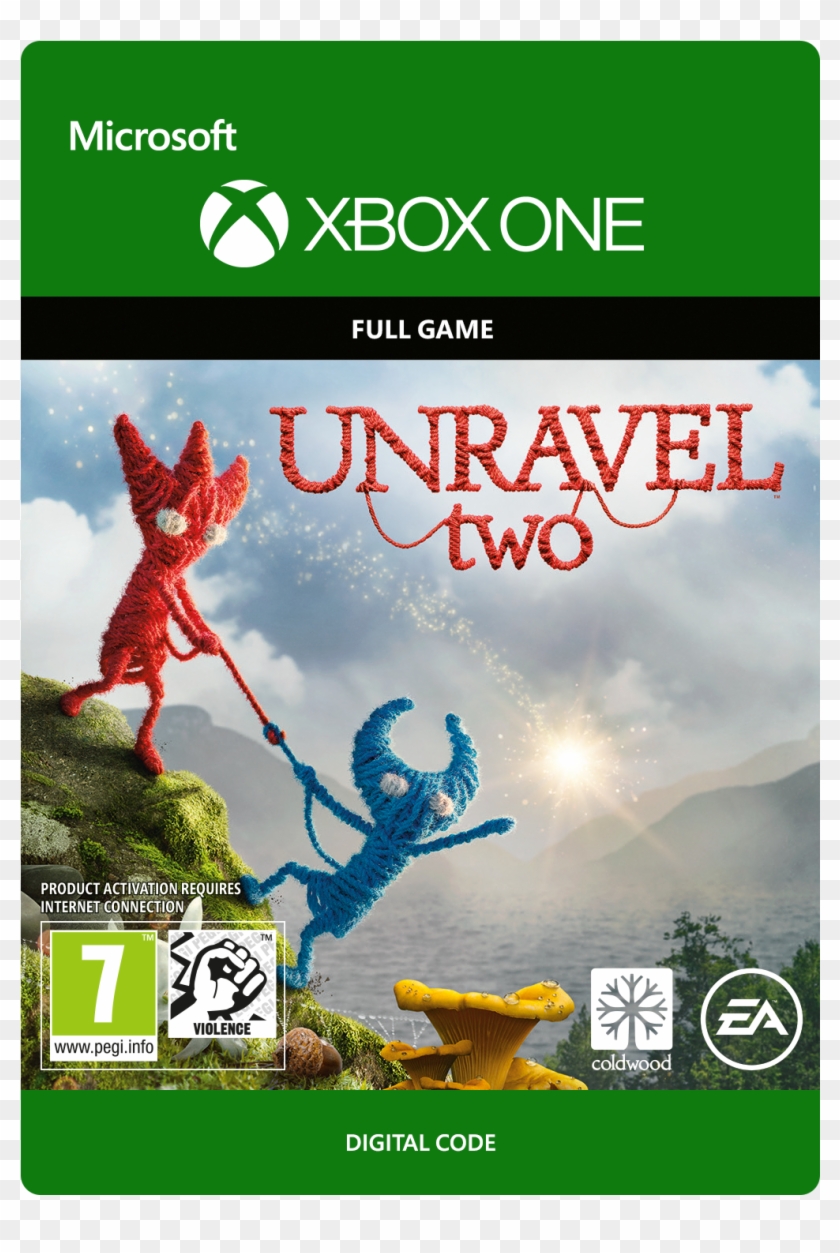 Unravel 2 Nintendo Switch Clipart
