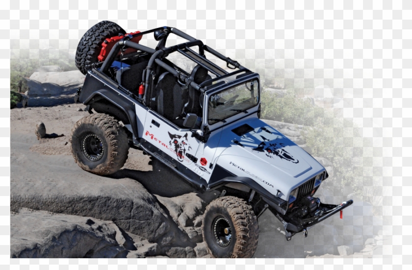 Jeep Yj Wrangler Frame-built Bumpers Clipart