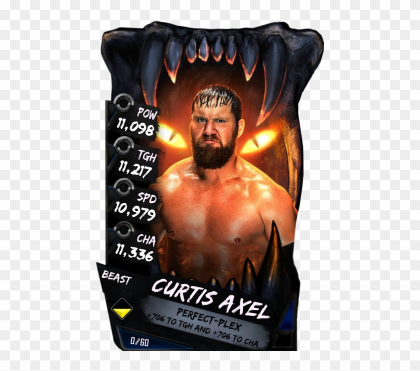 Uncommon Supercard Curtisalex S4 21 Summerslam18 - Wwe Supercard Beast Cards Clipart #4380081