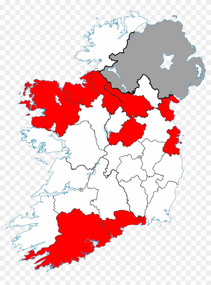 Click Here To See The Map - Map Of Ireland Clipart #4380142