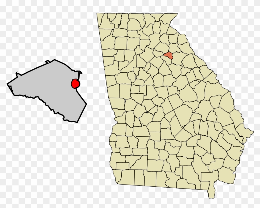 Butthole Png , Png Download - Vidalia Ga On Map Clipart #4380360