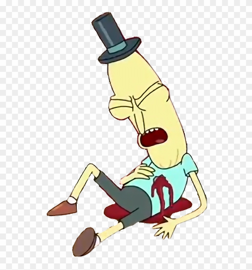 Rickandmorty Sticker - Mr Poopybutthole No Background Clipart