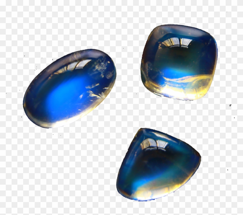 Blue Moonstone Oval Cushion Trillion - Opal Clipart