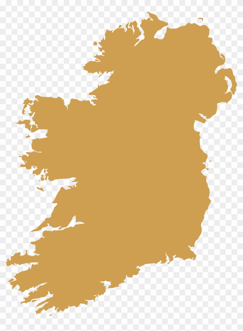 Dmc Ireland Map - Ireland Map Vector Clipart #4380641