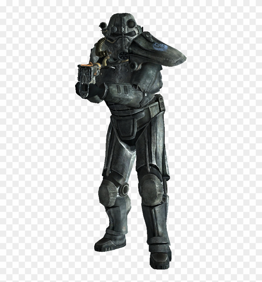 Paladin - Fallout Winter Combat Armor Clipart