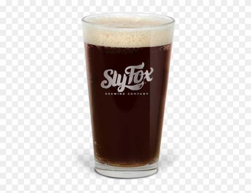 Circle Of Progress Brown Ale - Pint Glass Clipart