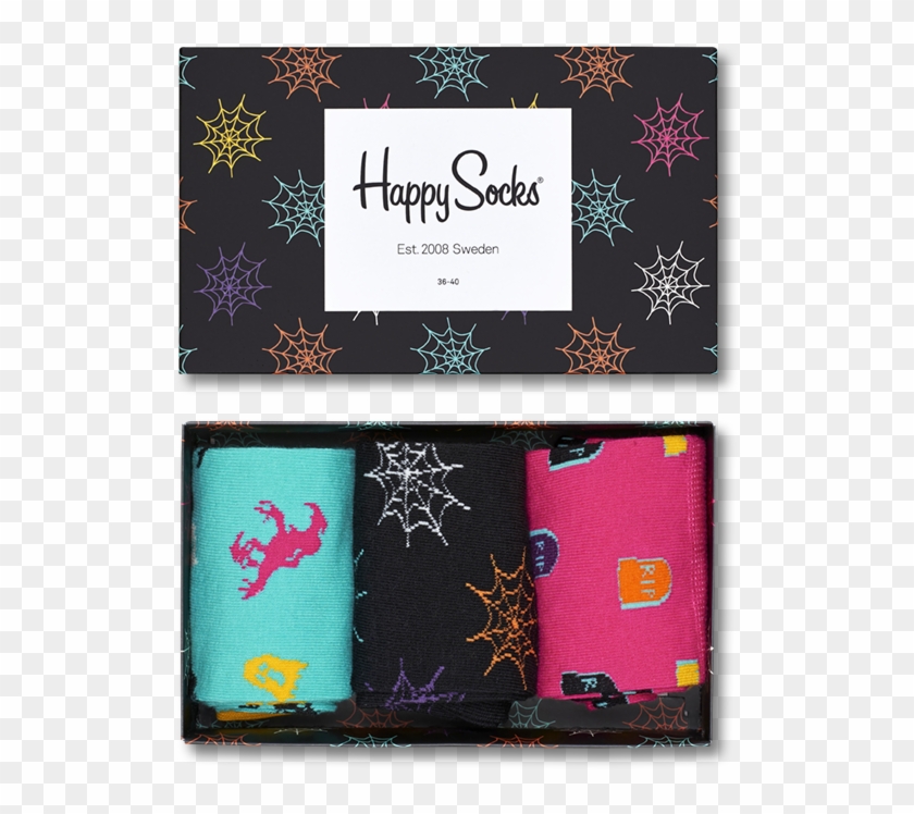 Halloween Gift Box - Happy Socks Halloween Clipart #4381152