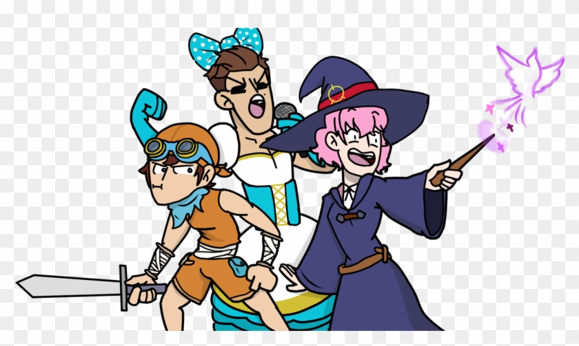 Miitopia Grumpcade Fan Art Clipart