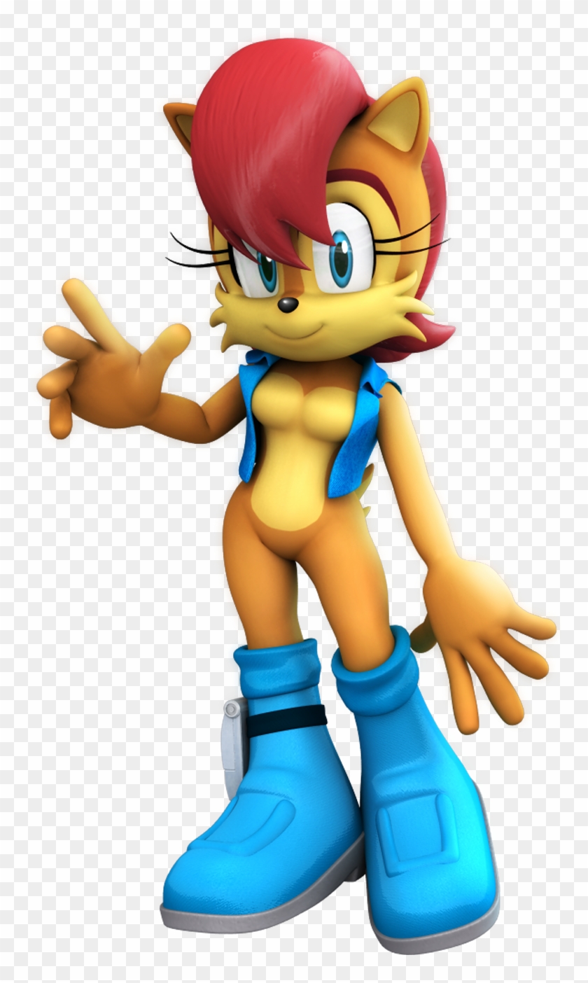 Sally Png - Sally Acorn Clipart