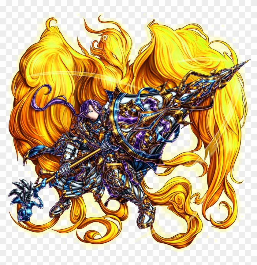 Divine Spear Reyon Full Art - Illustration Clipart