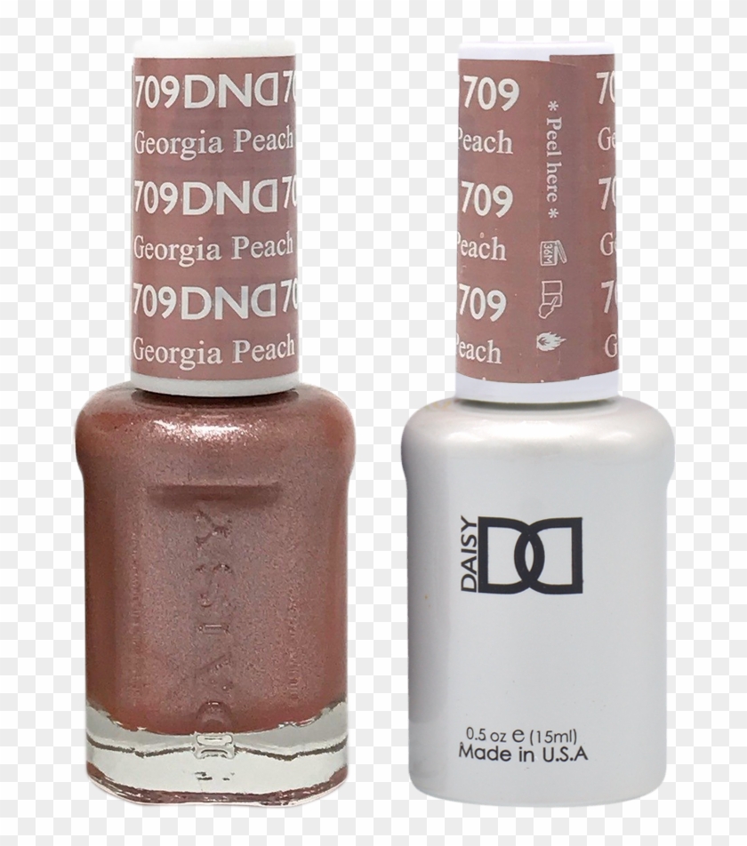 Daisy Gel Polish Georgia Peach - Dnd No Chip Spring Nail Colors Clipart #4382190