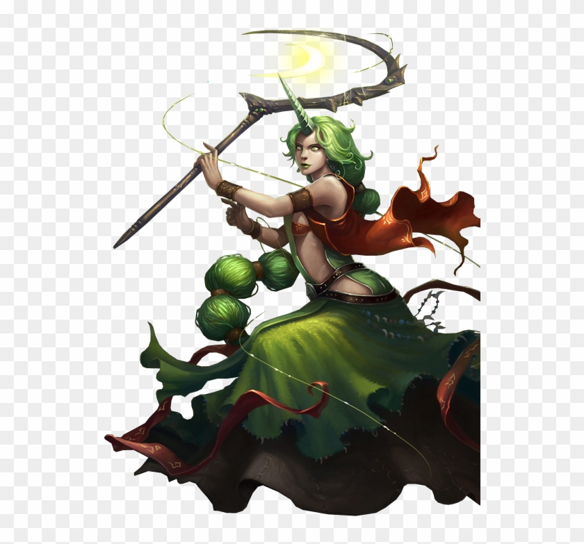 Divine Soraka Skin Clipart #4382387
