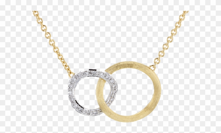 Marco Bicego “jaipur Link” White Gold & Diamond Link - Diamond Pear Shaped Pendant Clipart #4382722