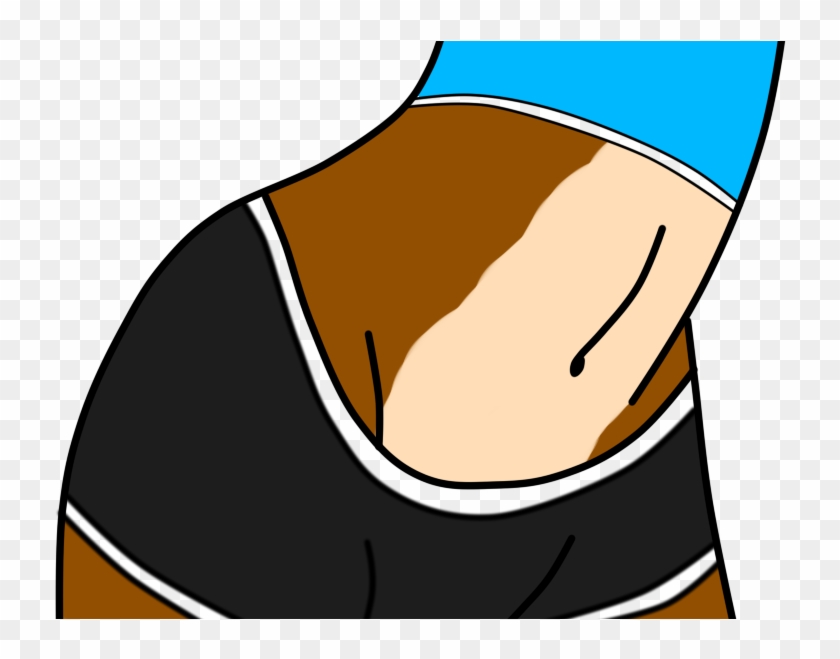 Sally Acorn Belly Button Clipart #4382843