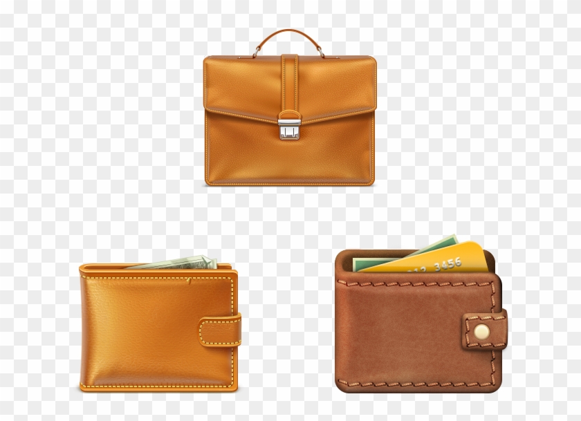 Leather Wallet Wallets Icon Png Image High Quality - Carteras De Cuero Png Clipart #4383371