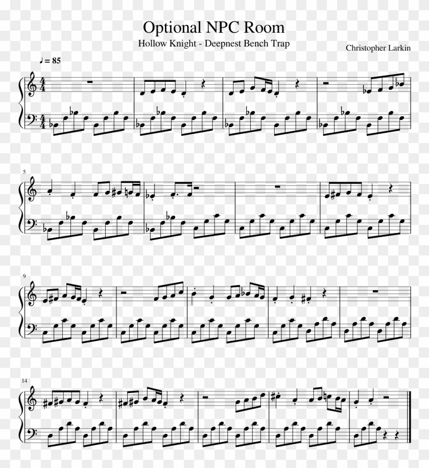 Optional Npc Room - Sweet But Psycho Piano Easy Clipart #4384022