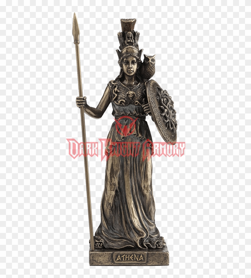 Gorgon Png , Png Download - Greek Goddesses Statue Athena Clipart #4384074