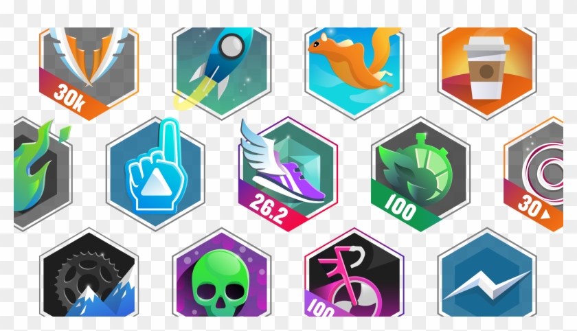 Badges In Garmin Connect Needed Work Clipart #4384257