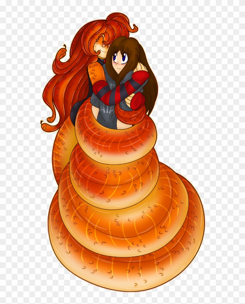 Huggle Snuggle Gorgon Ally - Cartoon Clipart #4384518