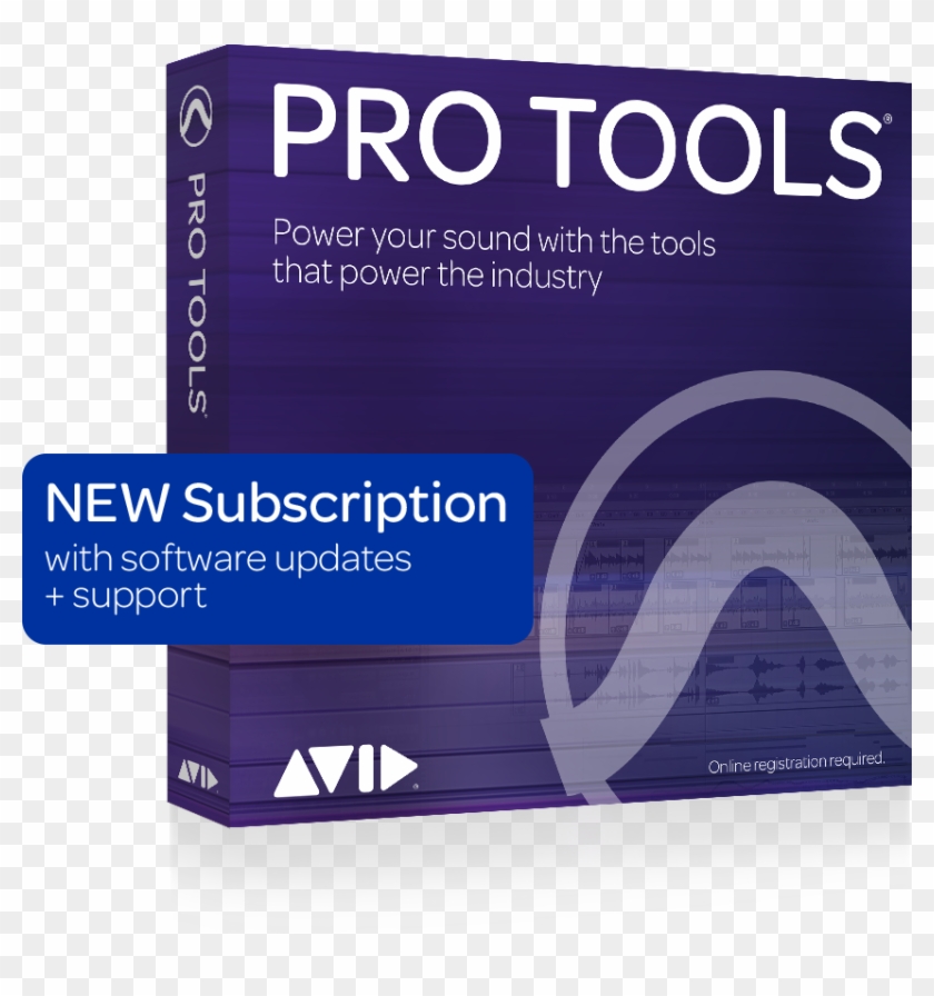 Avid Pro Tools 2018 Music Production Software Subscription, - Pro Tools Ultimate Perpetual Clipart
