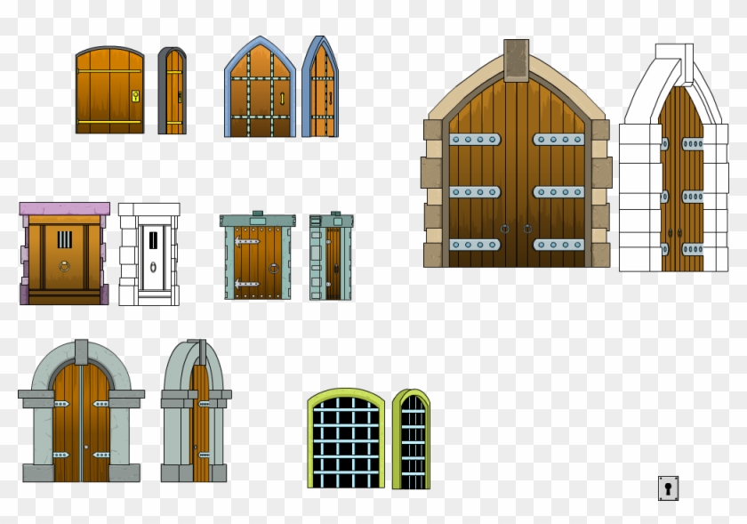 Krys64 - Home Door Clipart