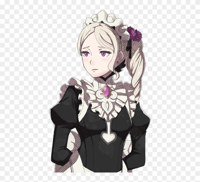 Livilla, Maid Of Castle Krakenburg And Mother Tomother - Fire Emblem Maid Elise Clipart
