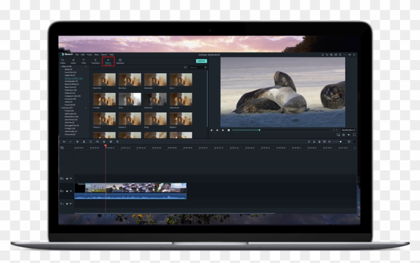 Download And Apply Effects To Video - Nero Vision Xtra 10 Clipart