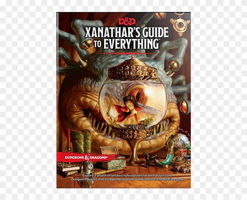 Dungeons & Dragons 5th Edition Xanathar's Guide To - Dungeons And Dragons Xanathar's Guide To Everything Clipart #4386376