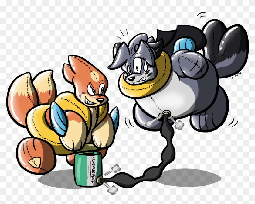 Virizel Inflation - Female Pokemon Inflation Art Clipart