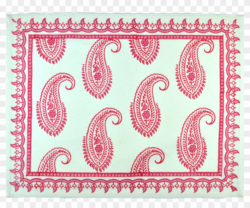 Placemat Elise Pink Copy - Paisley Clipart