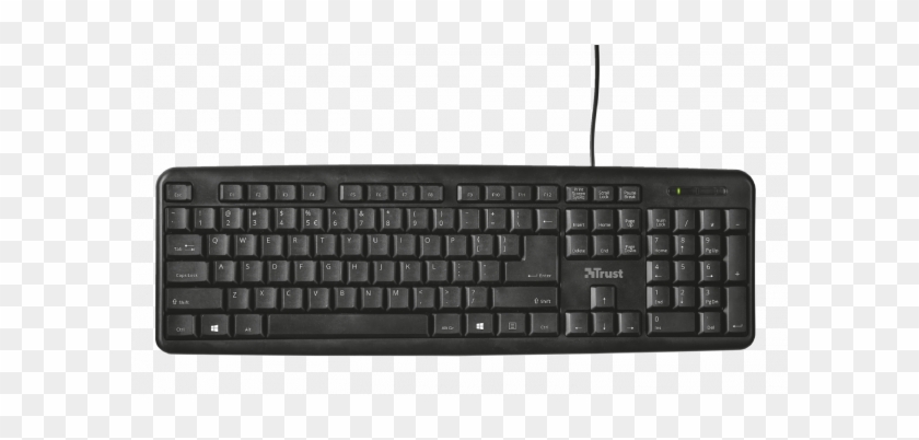 Hifi Corporation - Trust Ziva Keyboard Clipart #4386644