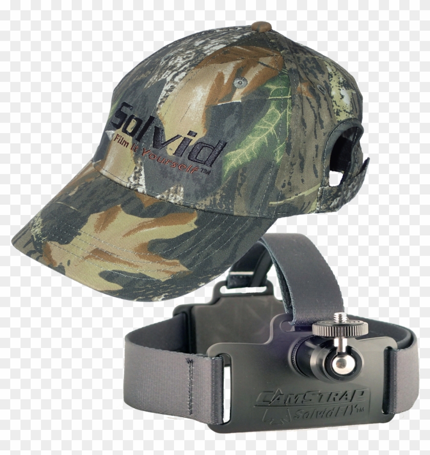 Buy Head Camera Mount With Hat - Camcorder Head Mount Clipart