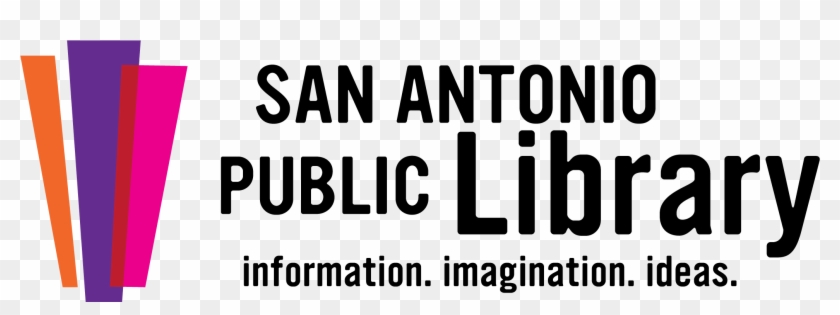 Library Book Collections - San Antonio Public Library Logo Clipart #4387377