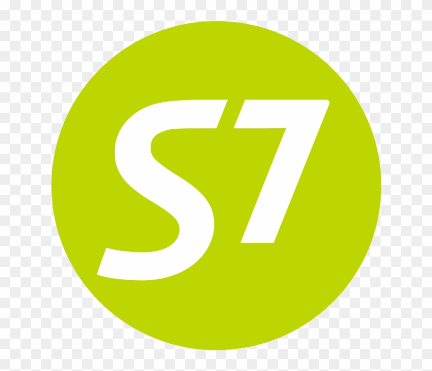 S7 Airlines Logo - Circle Clipart