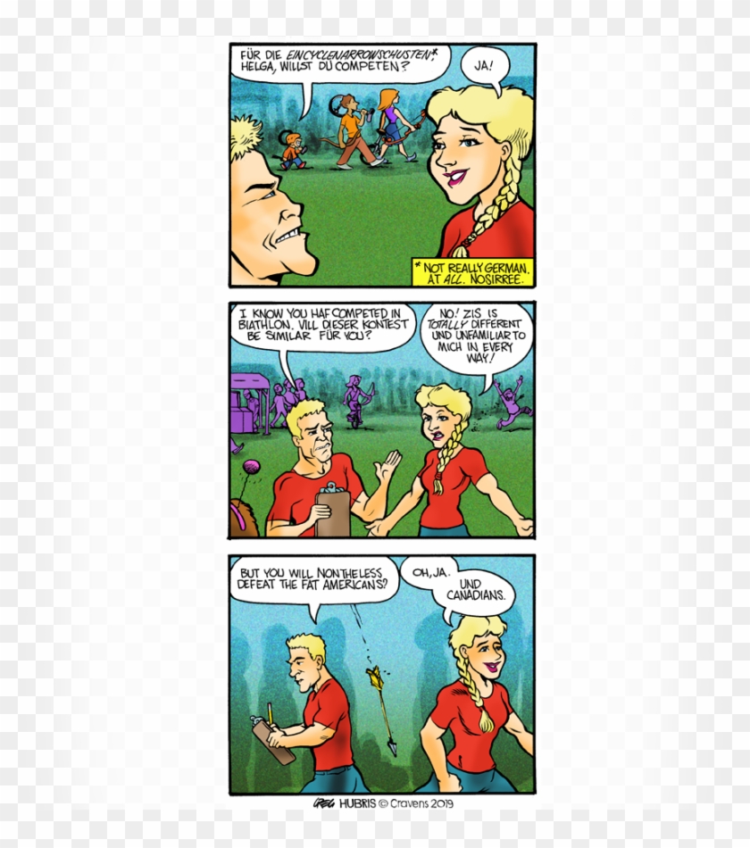 Hubris- No Habla Deutsch - Cartoon Clipart #4387742