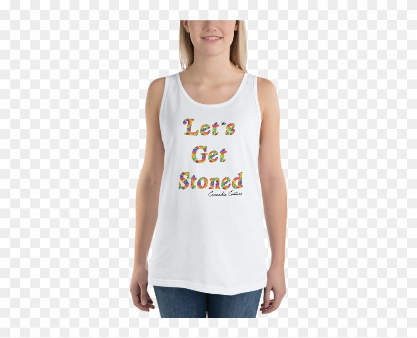 Let's Get Stoned Tank - Top Clipart #4388202