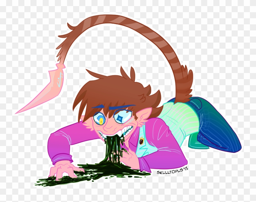 Out With The Vile - Cartoon Clipart #4388230