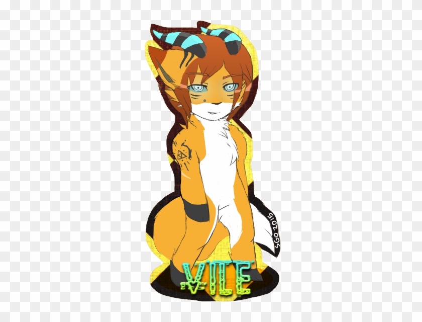 Vile Werefox Badge - Cartoon Clipart #4388247