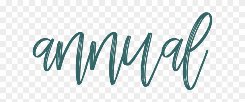 Annual Script 01 - Portable Network Graphics Clipart #4389250