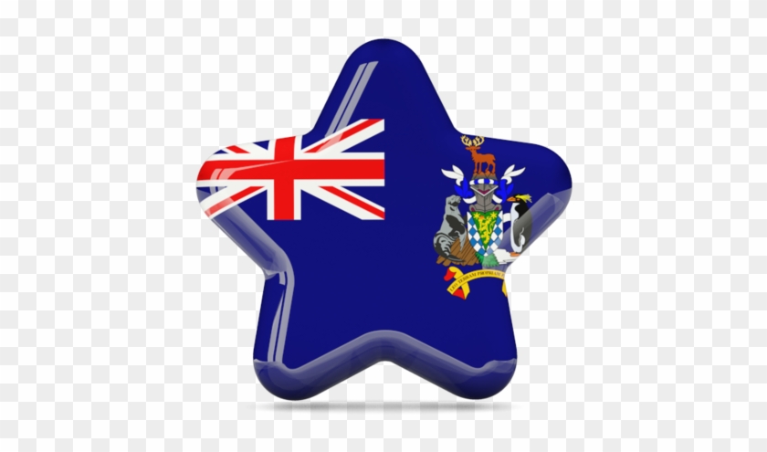 Illustration Of Flag Of South Georgia And The South - Flag Of Australia Clipart #4389313