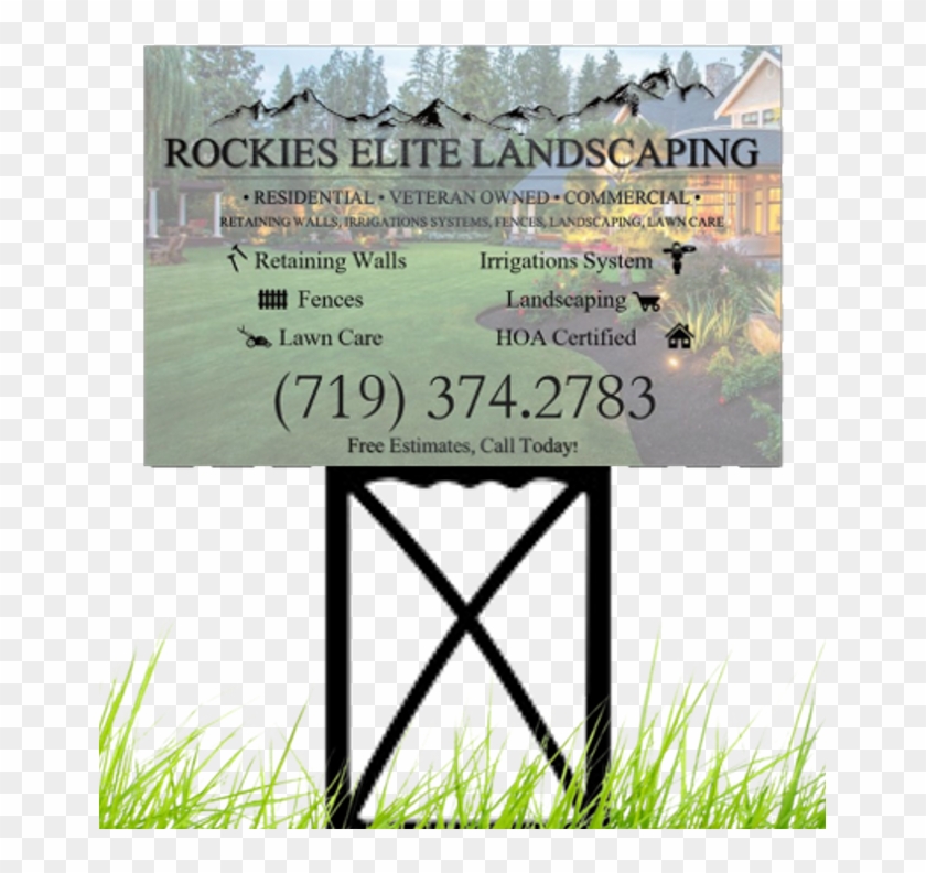 Yard Signs - Grass Clipart #4389577