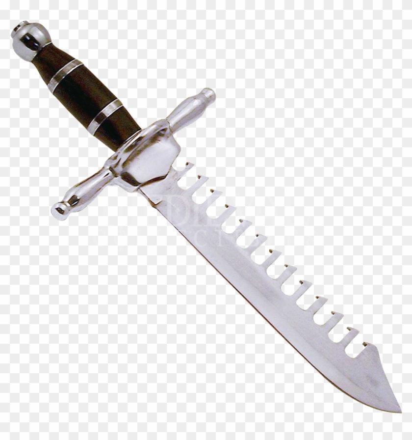 38762426 - Swordbreaker Dagger Clipart