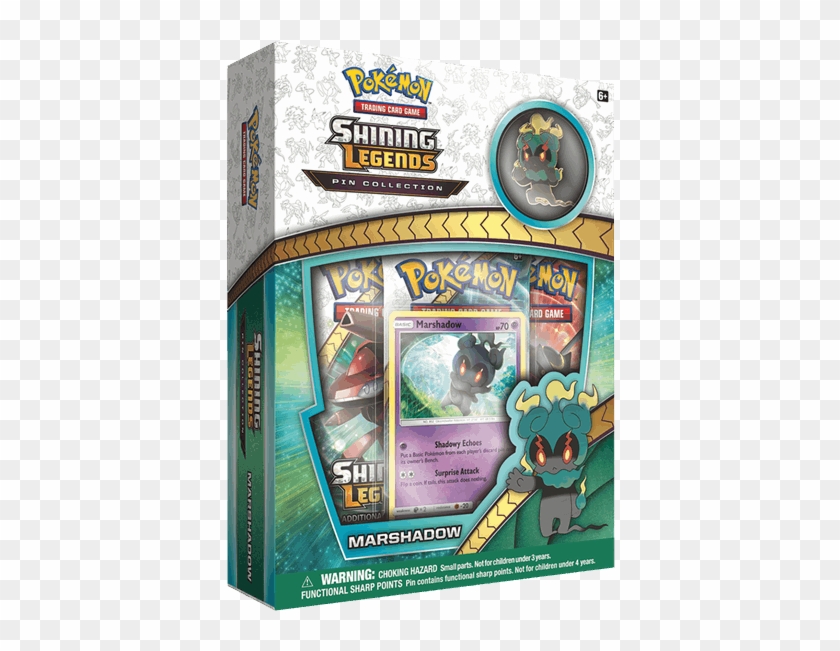 Trading Cards - Pokemon Shining Legends Marshadow Clipart #4390063