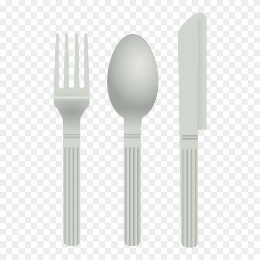 Rg1024 Fork And Spoo - Spoon Clip Art - Png Download #4390145