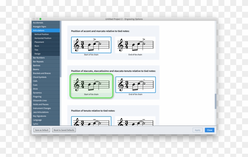 An Accent Affects The Front Of The Note, And A Staccato - B Sharp Clipart #4390223