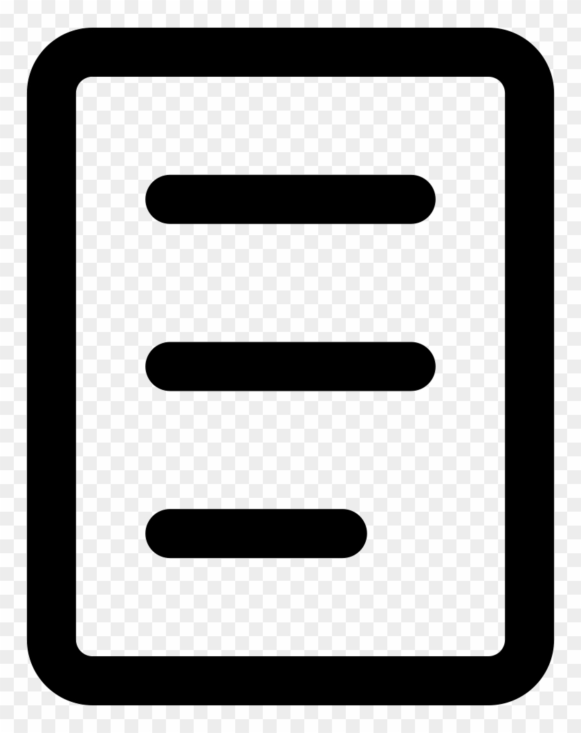 Png File Svg - Black Paper Icon Clipart