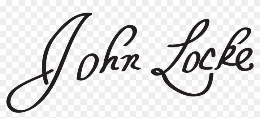 John Locke Signature Clipart #4390575