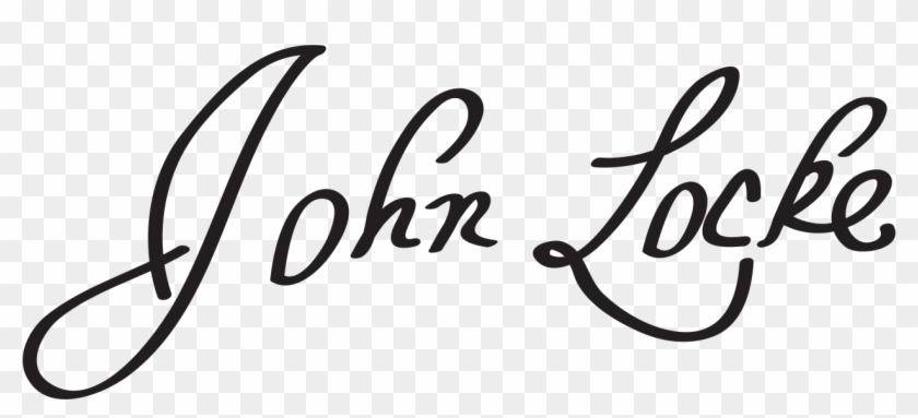John Locke Signature Clipart