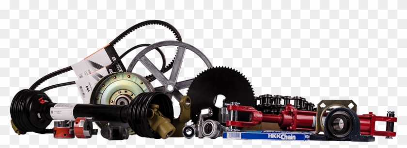 Hydraulic Cylinders, Pto Parts, Bearings, Sheaves, - Machine Clipart